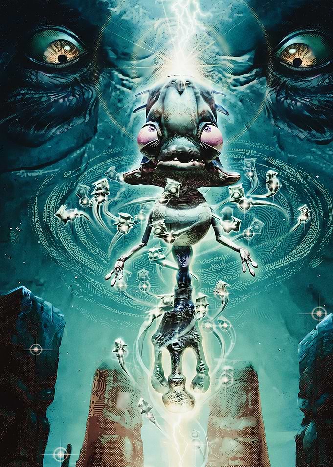 Abe's Oddysee Oddworld Creature Illustration