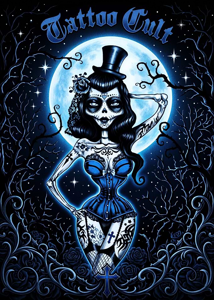Tattoo Cult Gothic Pin-up Art