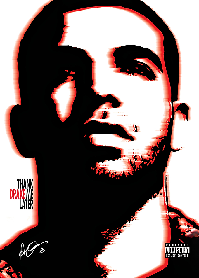 Drake Thank Me Later Album Poster