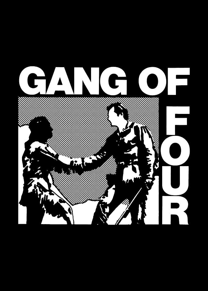 Gang of Four Band Logo Graphic