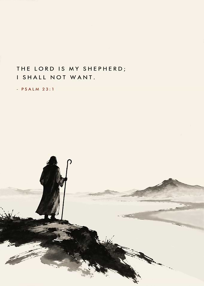 The Lord Is My Shepherd Art