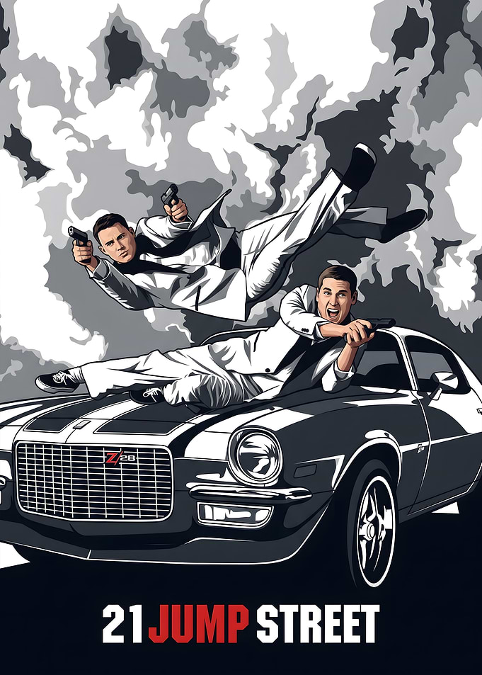 21 Jump Street Movie Poster Art