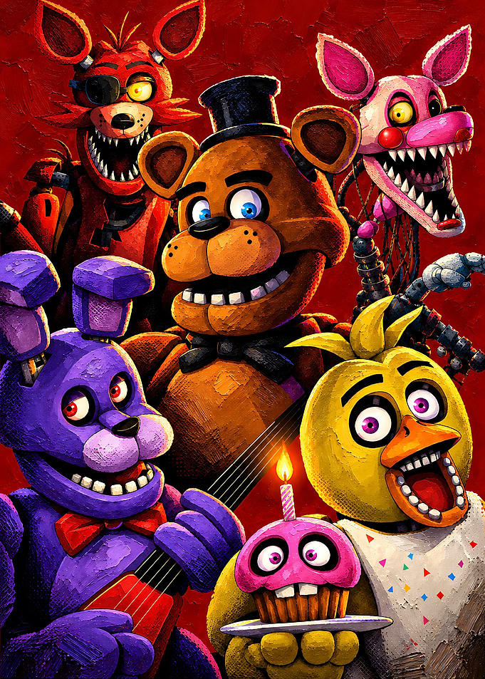 Five Nights at Freddy's Character Ensemble