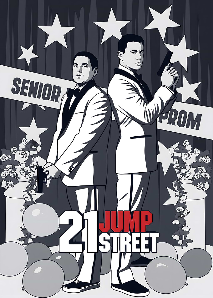 21 Jump Street Movie Poster Art