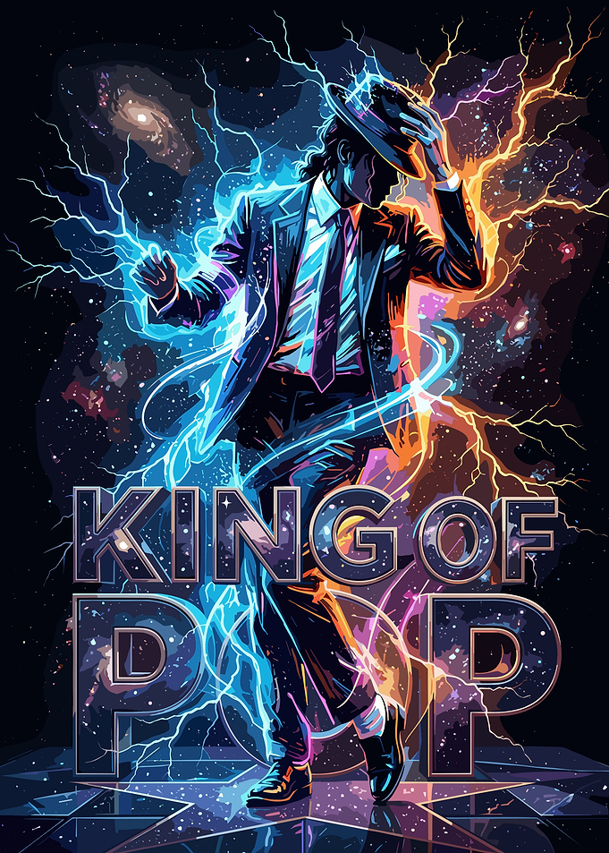 Michael Jackson King of Pop Art