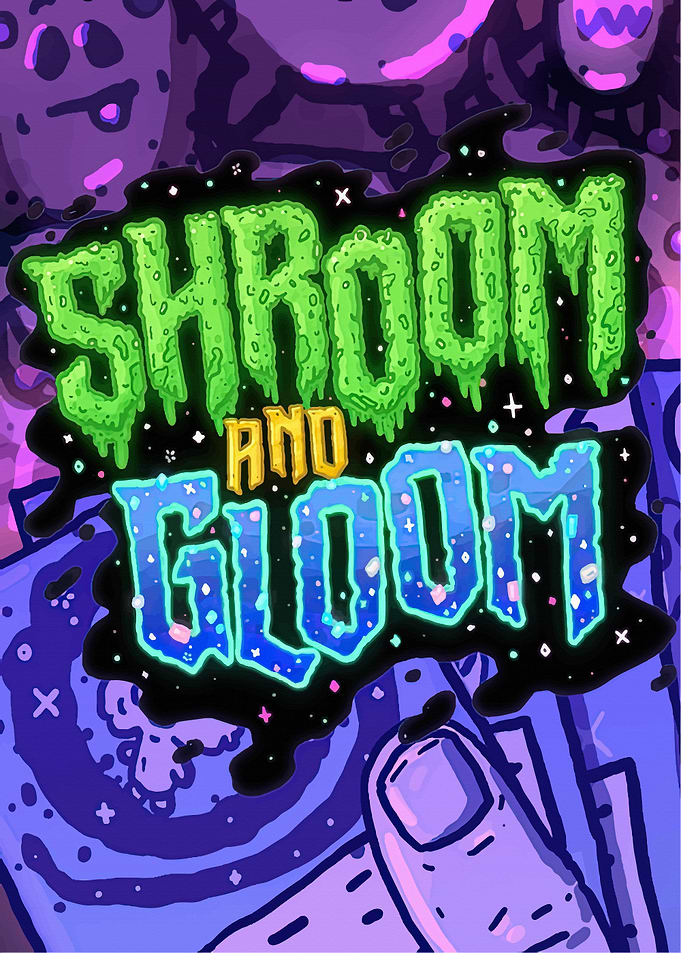 Shroom and Gloom Game Title Art