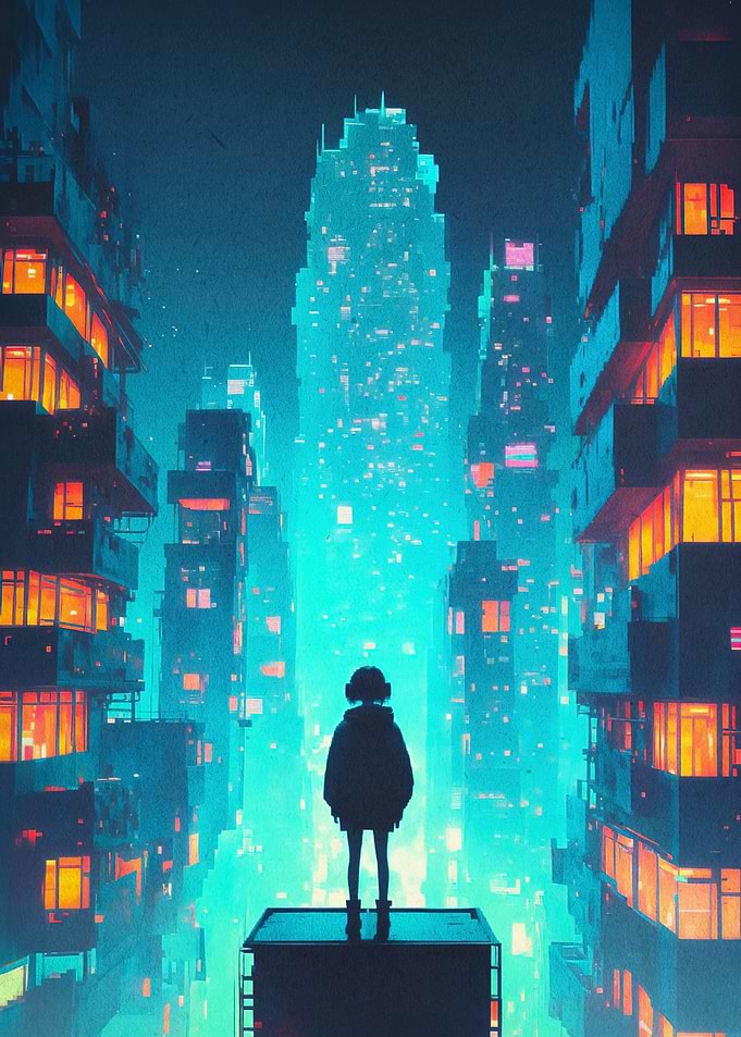 Cyberpunk City Cyberpunk Art