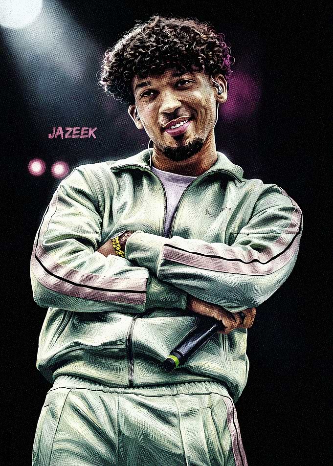 Portrait of Musician Jazeek