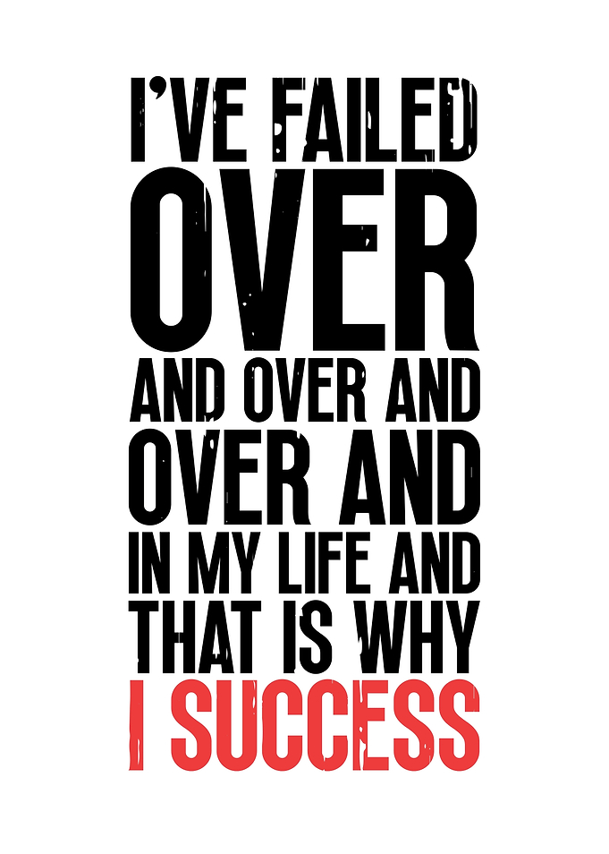 Inspirational Failure Leads To Success Quote