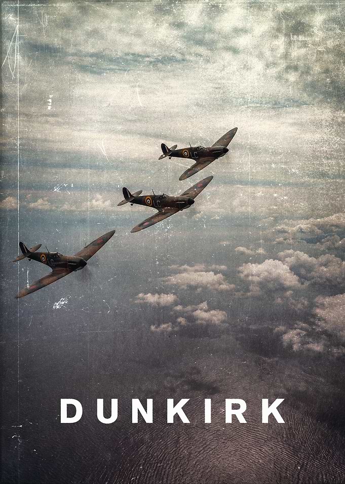 Dunkirk Spitfire Formation Movie Poster