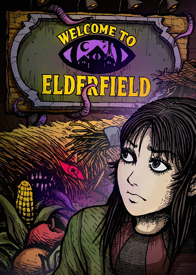 Welcome to Elderfield Horror Illustration