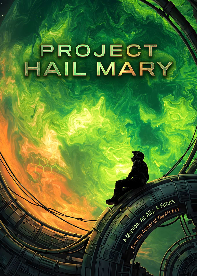 Project Hail Mary Book Cover Art