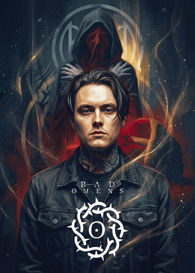 Bad Omens Noah Sebastian Fan Art