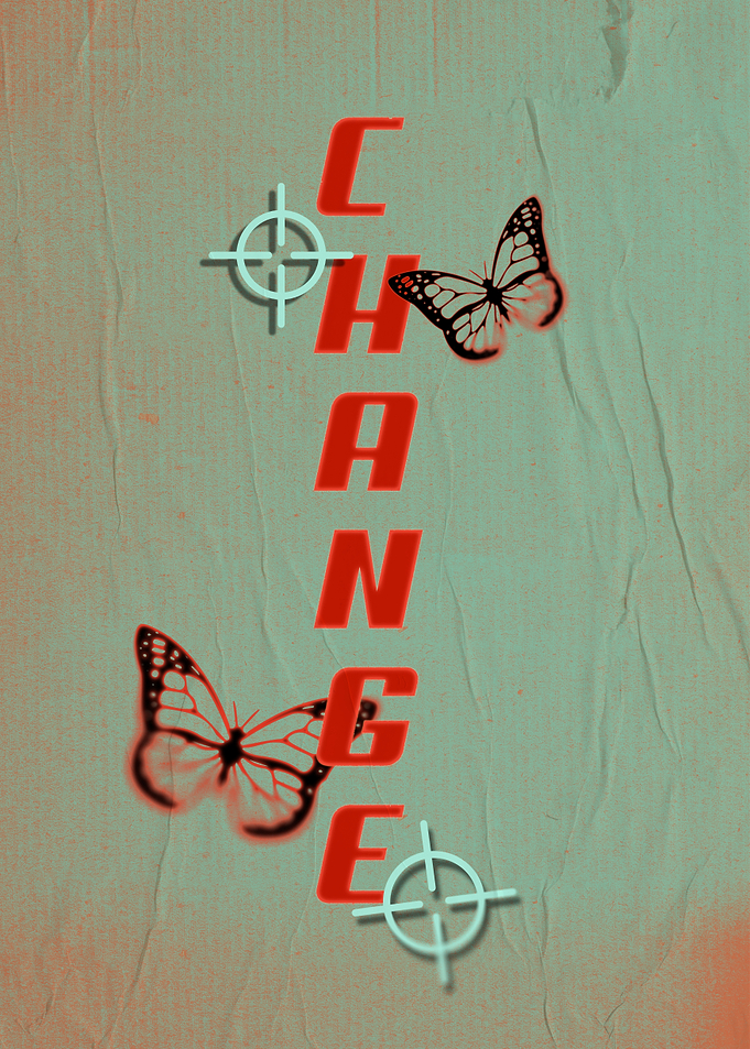 Butterflies Change Typography