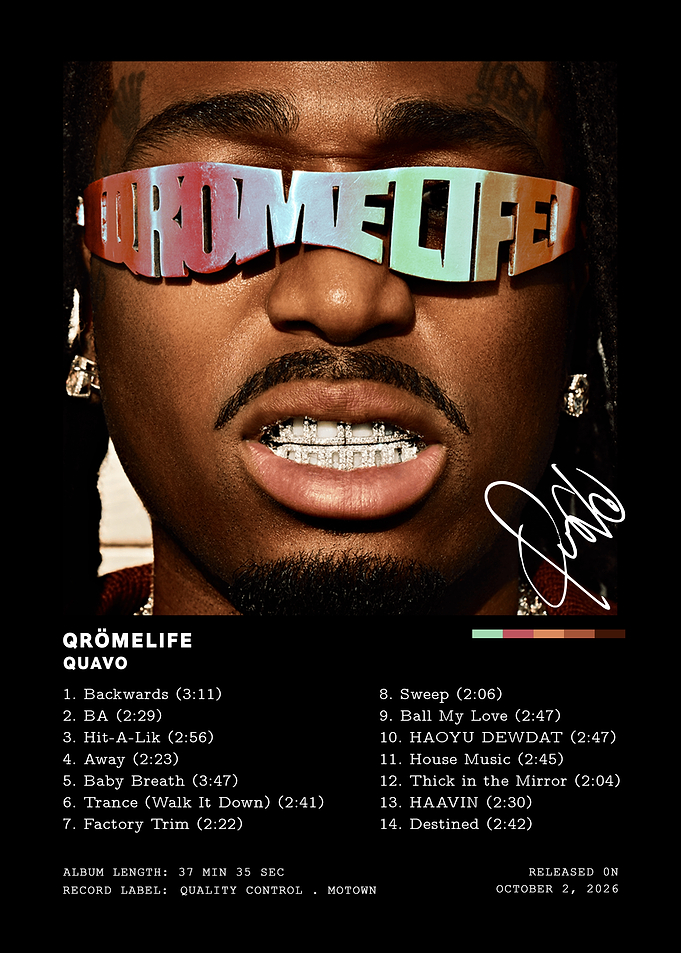 Quavo QRÖMELIFE Album Cover Art