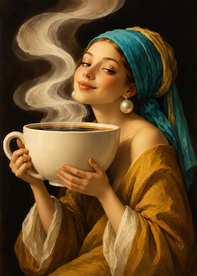 Girl with a Pearl Earring Coffee