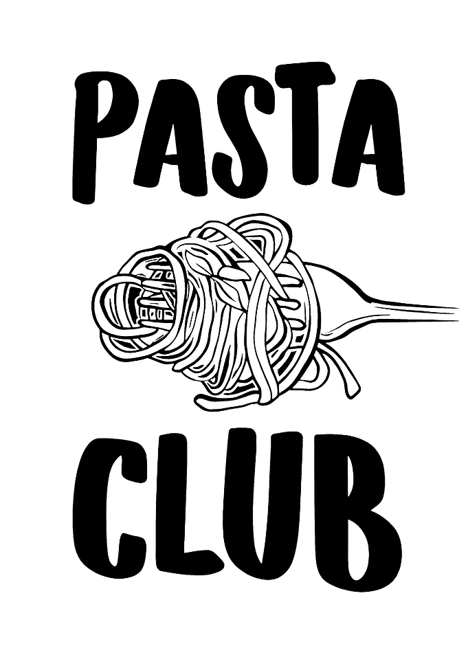 Pasta Club Minimalist Graphic