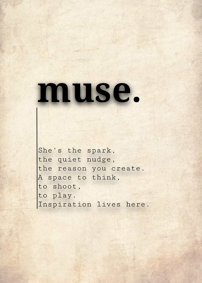 Muse Inspirational Typography Poster