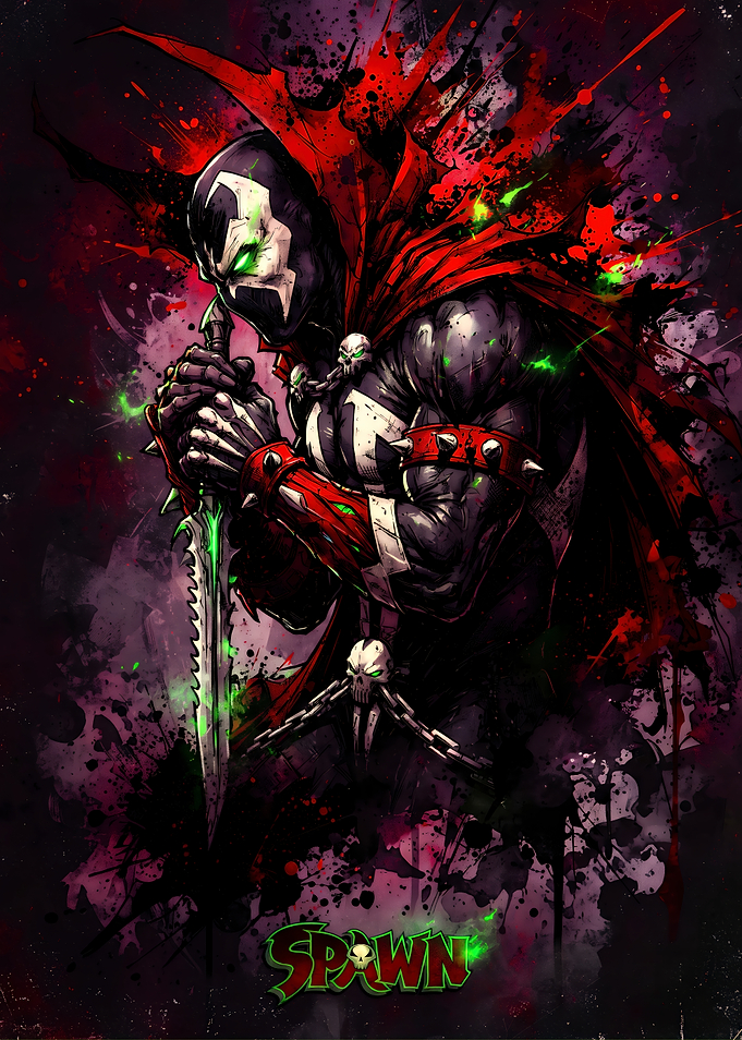 Spawn Comic Book Art