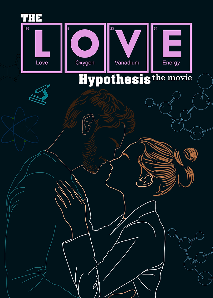 The Love Hypothesis Movie Poster Art