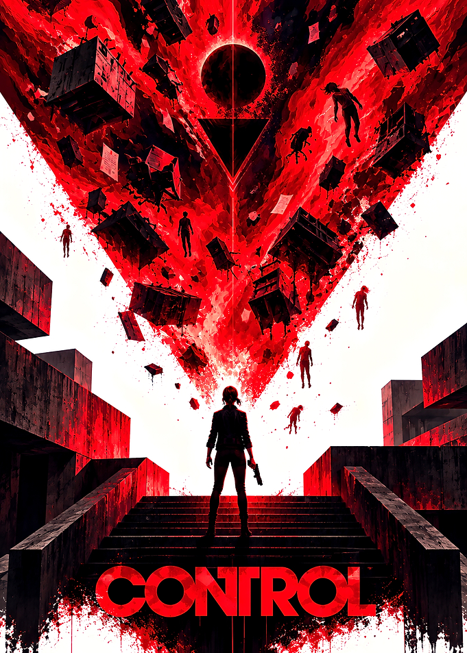 Control Video Game Poster