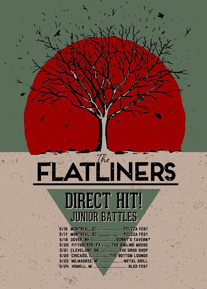 The Flatliners Concert Tour Poster