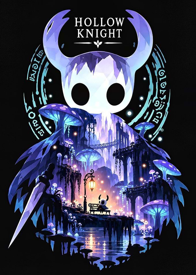 Hollow Knight Fungal Wastes Art