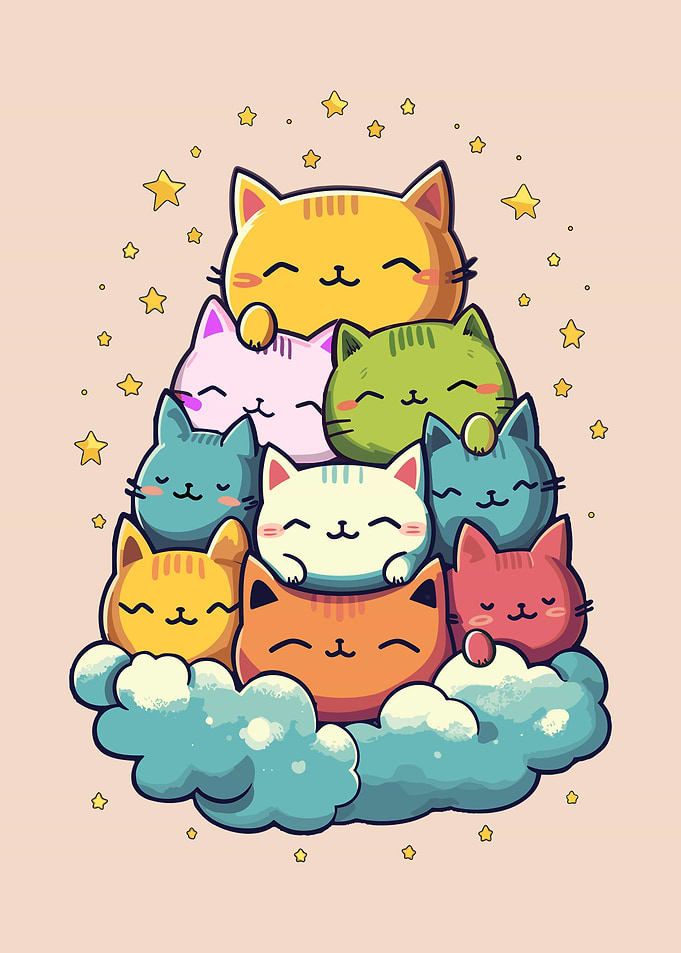Pile Of Cats