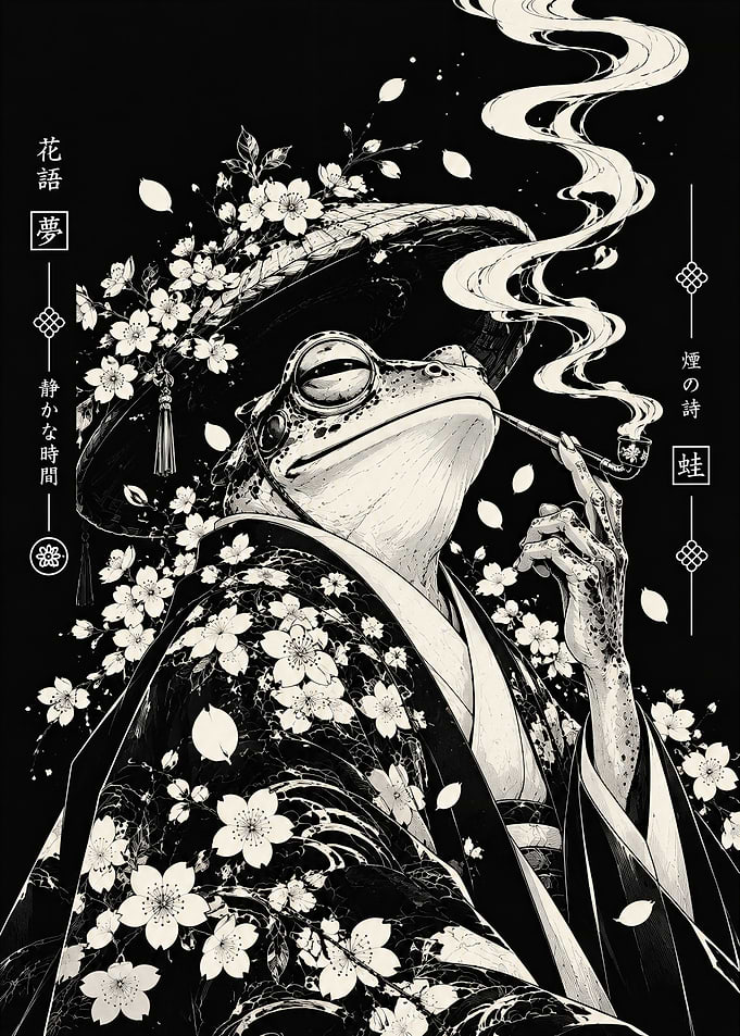 Smoking Frog