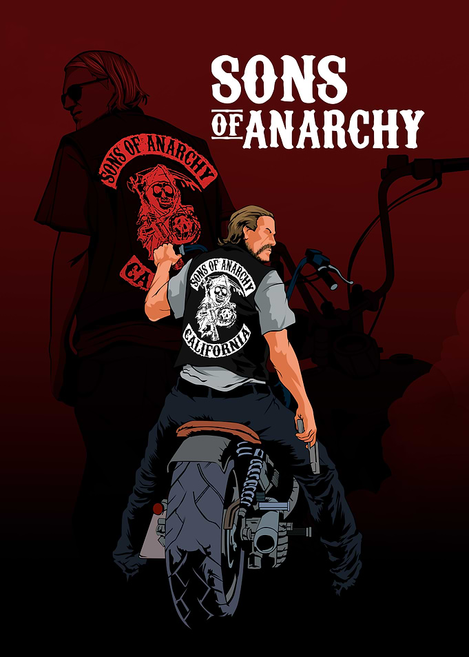 Sons of Anarchy Jax Teller Poster