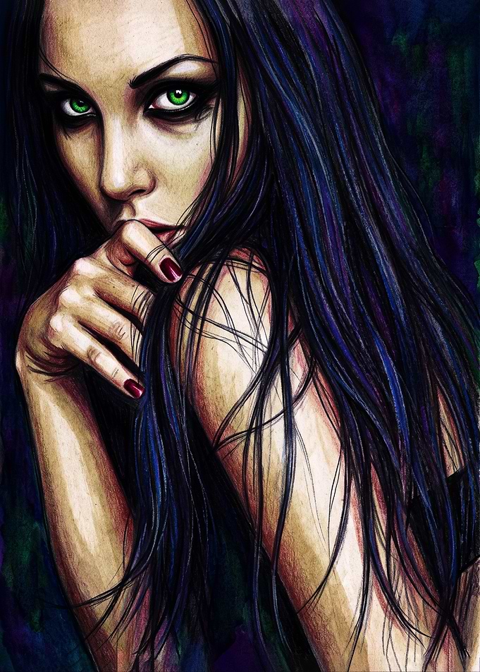 Gothic Portrait of a Woman