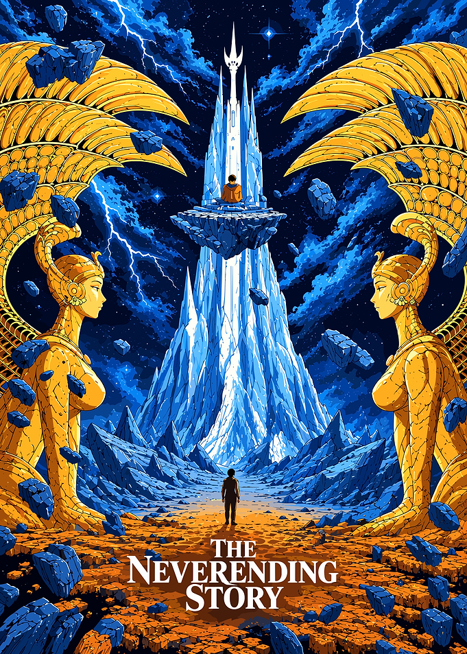 The Neverending Story Fantasy Movie Poster