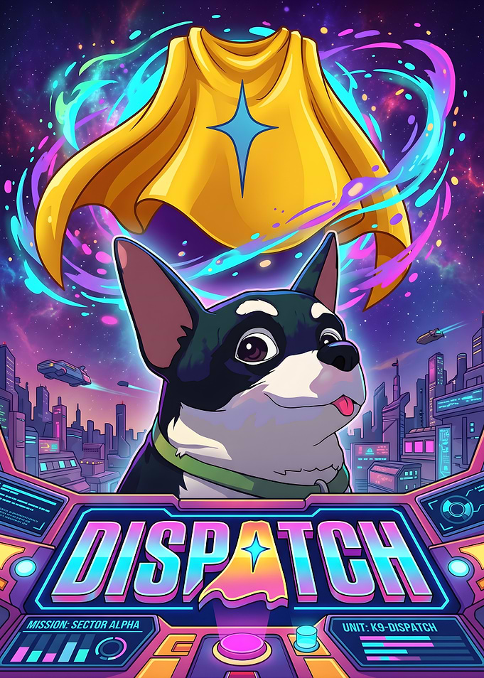 Cyberpunk K9 Dispatch Hero Dog