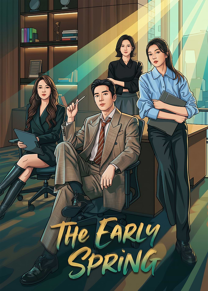 The Early Spring Office Poster