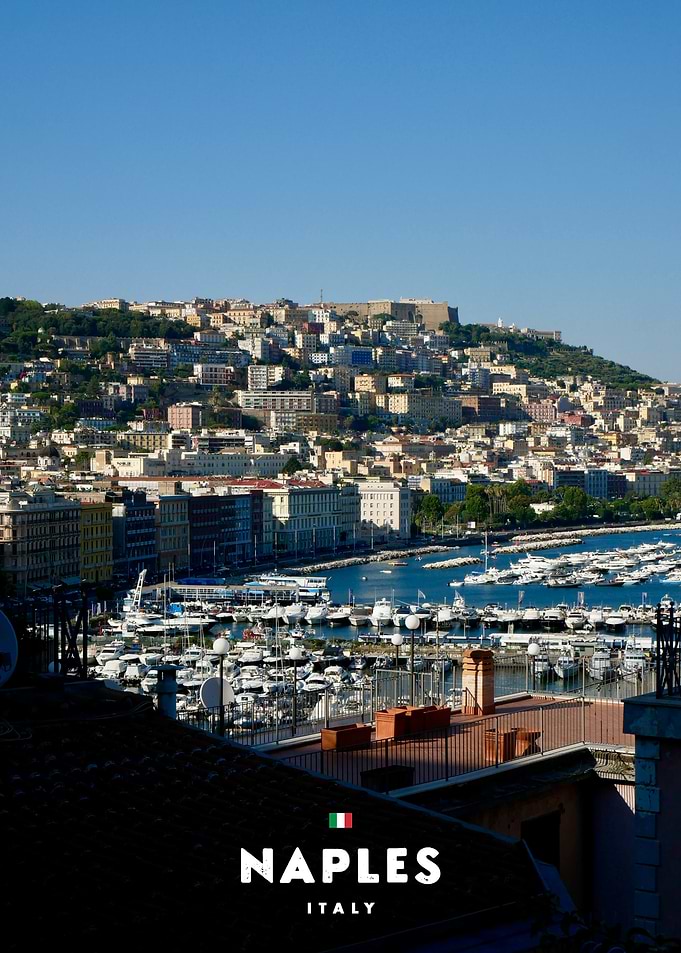 Naples Italy Coastal Cityscape