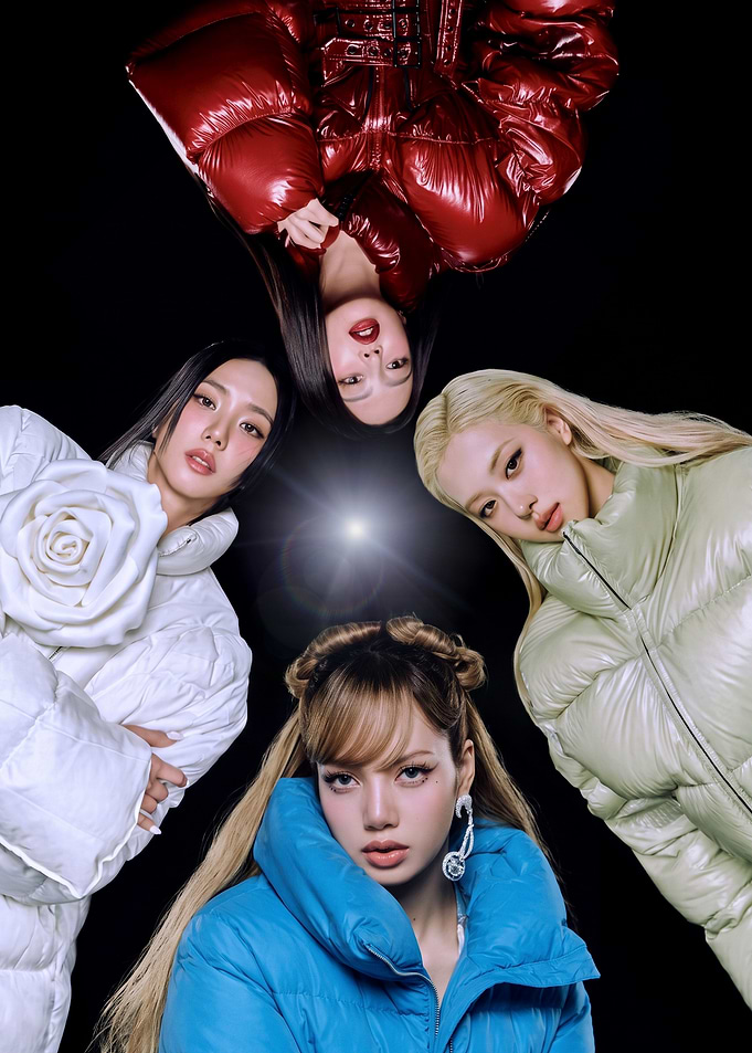 BLACKPINK Members in Puffer Jackets