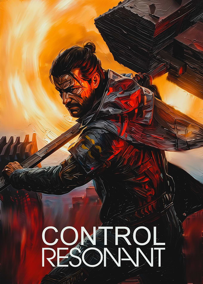 Control Resonant Warrior Digital Art