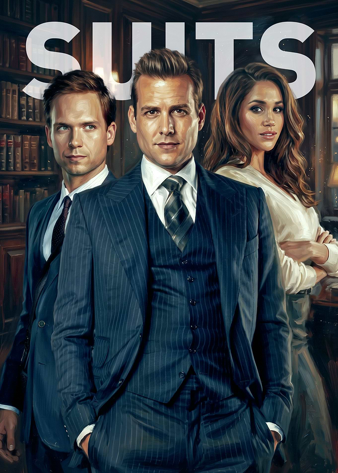 Suits TV Show Cast Poster