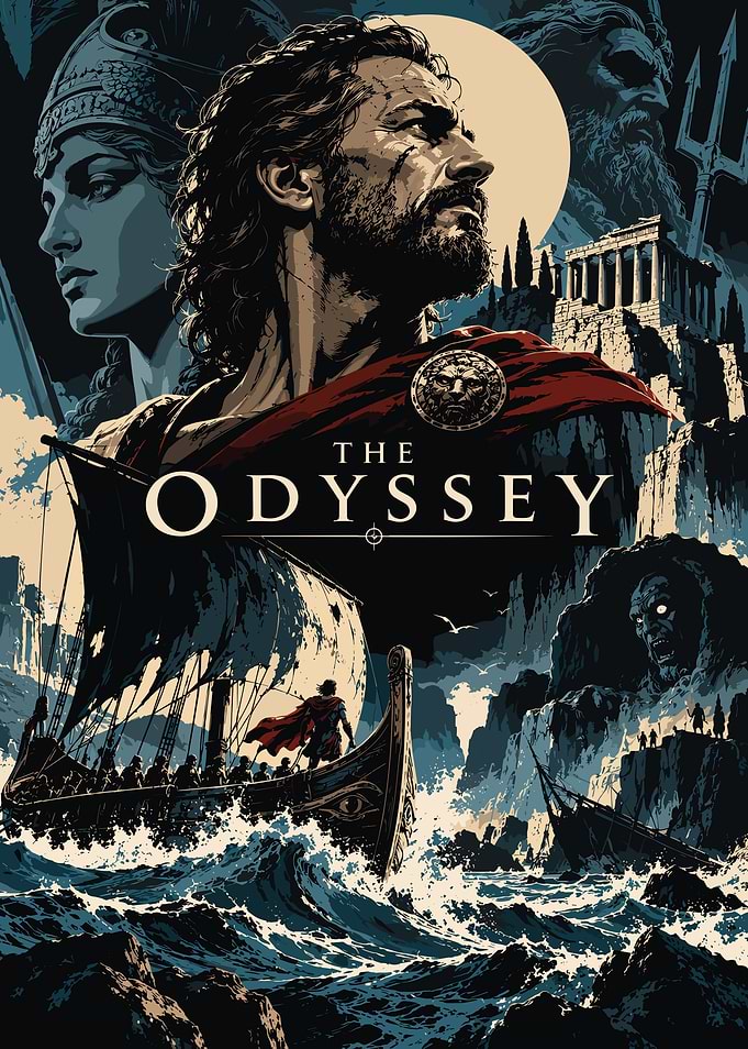 The Odyssey Greek Mythology Poster