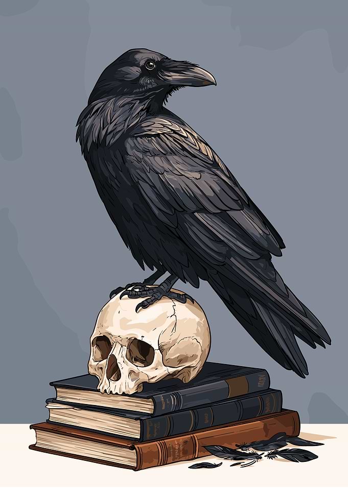 Memento mori raven dark academia