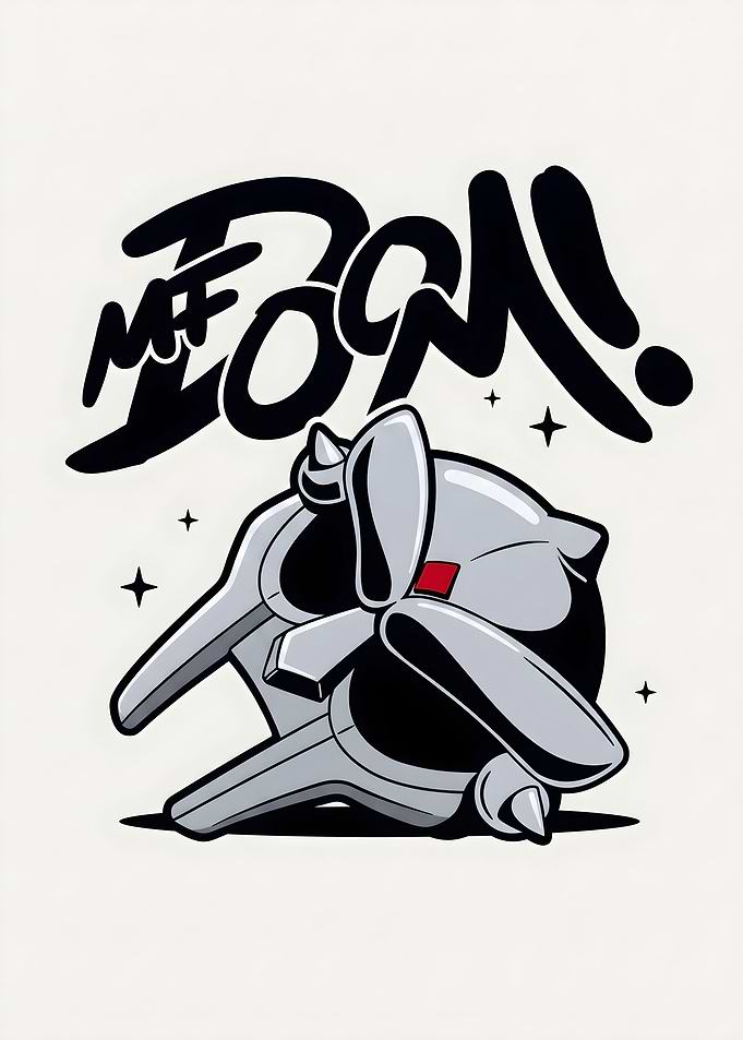 MF DOOM Metal Mask Illustration