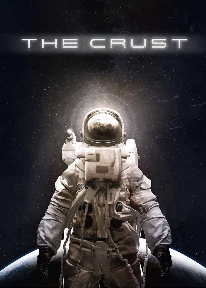 The Crust Space Game Poster