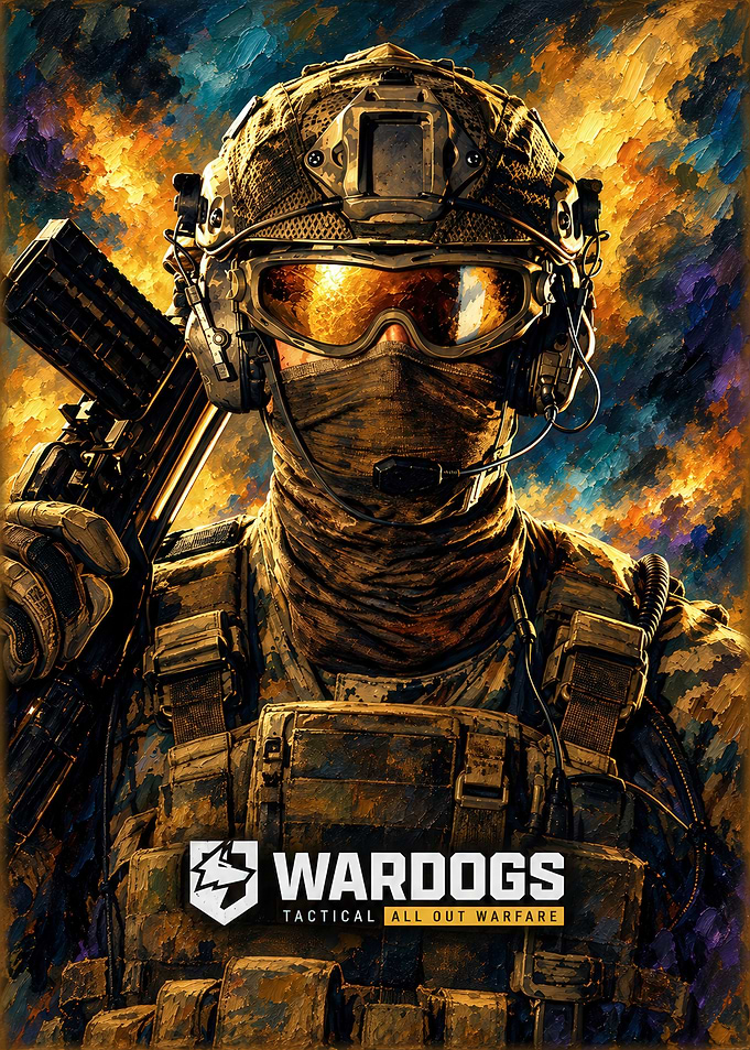 Wardogs Tactical All Out Warfare Poster
