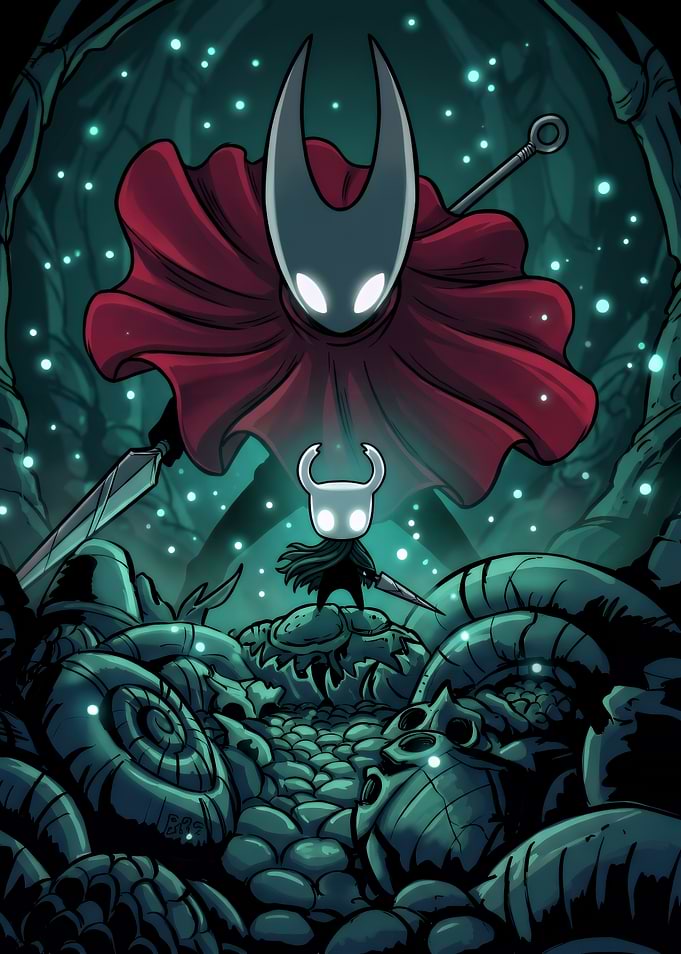 Hollow Knight and Hornet Encounter