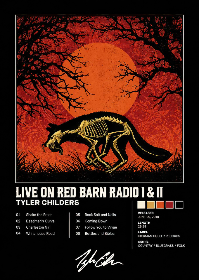 Tyler Childers Live Album Poster