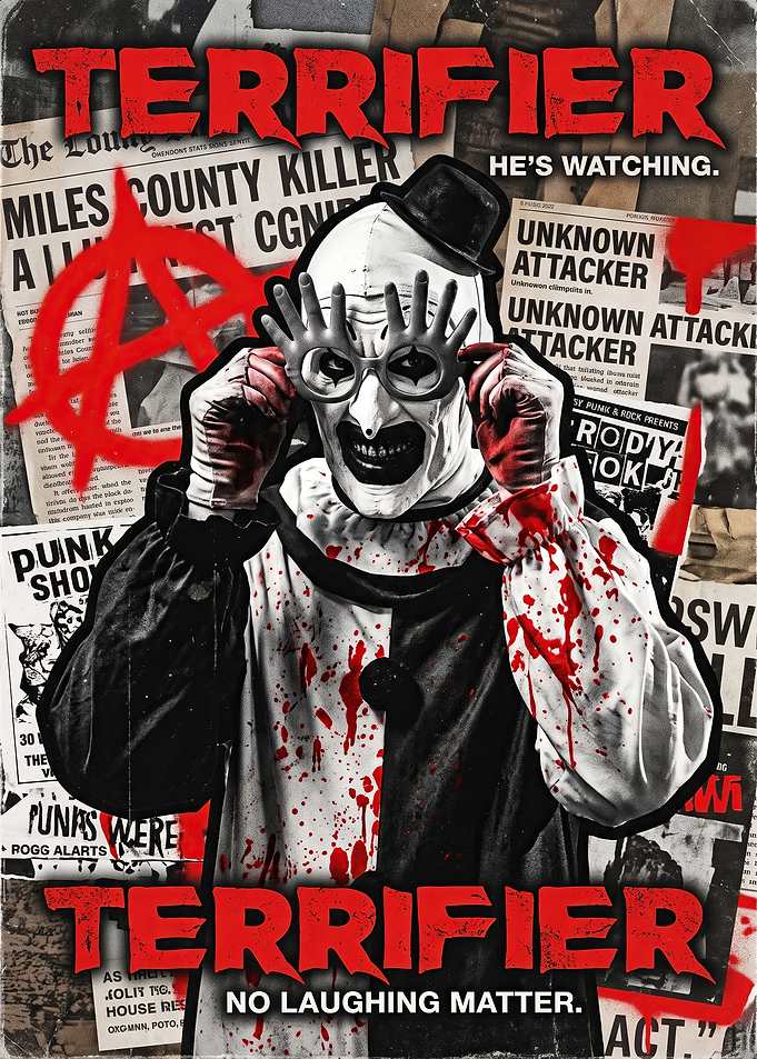 Terrifier Art the Clown Poster