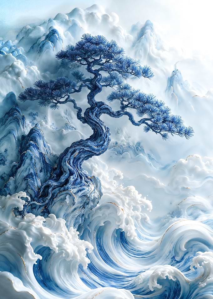Bonsai of the Porcelain Sea