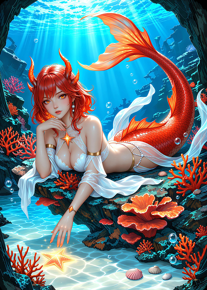 Mermaid Underwater Grotto