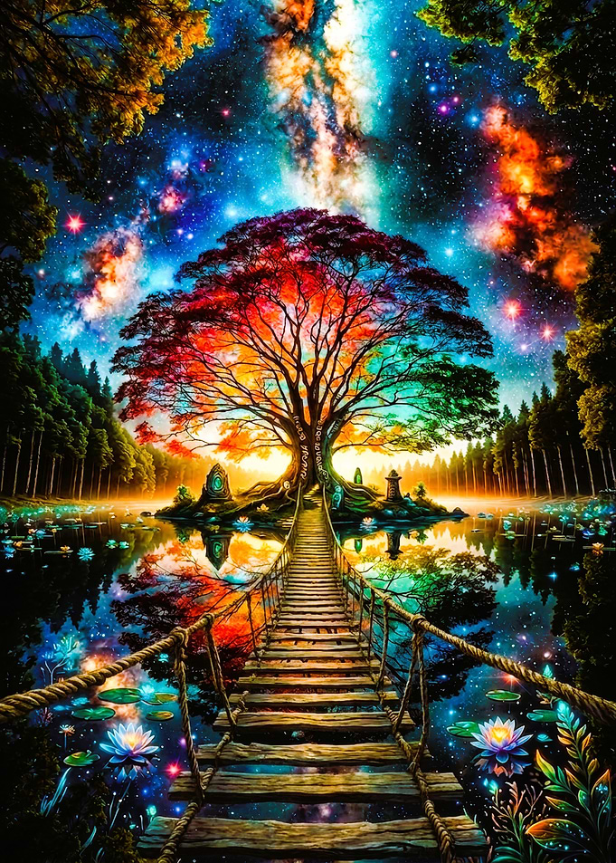 Magical Tree of Life Bridge