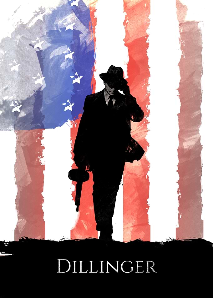 John Dillinger American Gangster Poster